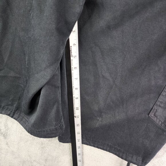 Men's Black Cargo Shorts Brooklyn State 14" Inseam Size 38 - Picture 7 of 9